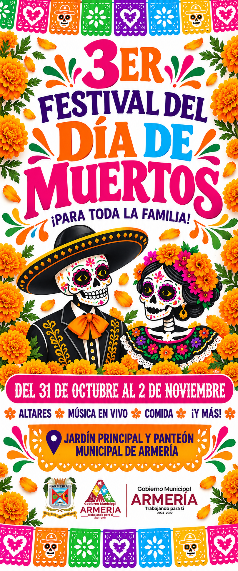 3er. Festival del Día de Muertos | Armería